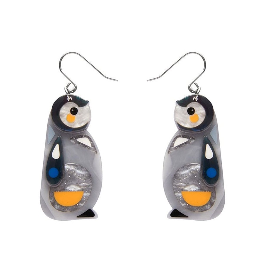 Erstwilder Earrings | The Promising Penguin Drop Earrings