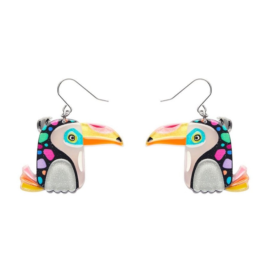 Erstwilder Earrings | Tara The Toucan Drop Earrings