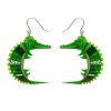 Erstwilder Earrings | A Crocodile Named Growl Drop Earrings