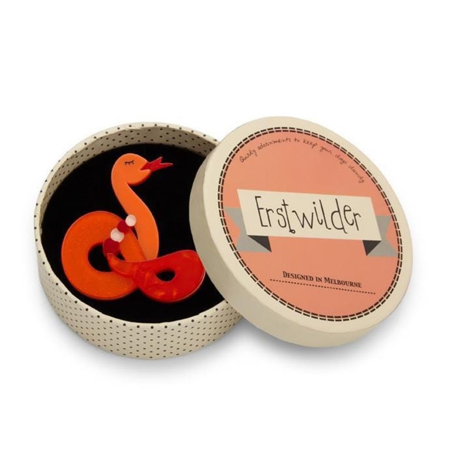 Erstwilder Brooches | Jake The Snake Brooch