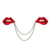 Erstwilder Brooches | Double Feature Lips Double Brooch