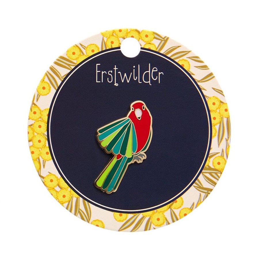 Erstwilder Enamel Pins | Scarlet Sovereign Enamel Pin