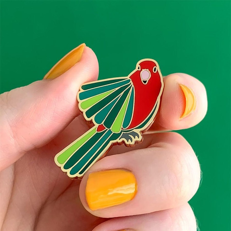 Erstwilder Enamel Pins | Scarlet Sovereign Enamel Pin