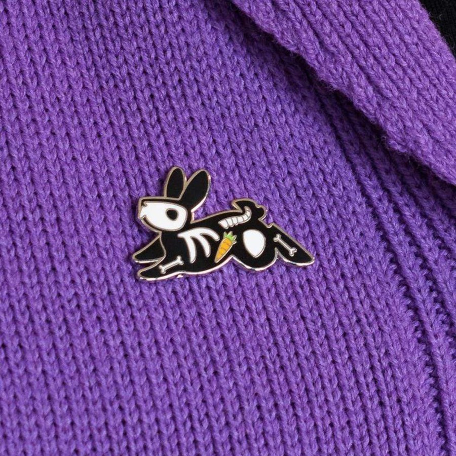 Erstwilder Enamel Pins | Bunny Bones Enamel Pin