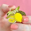 Erstwilder Enamel Pins | Lemon Drop Enamel Pin