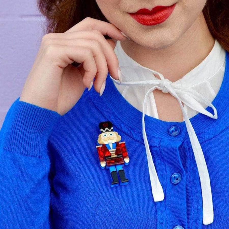 Erstwilder Brooches | Tiny Tin Soldier Brooch