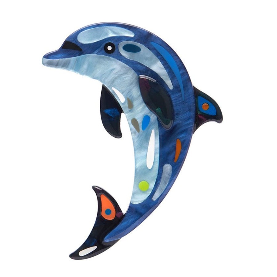 Erstwilder Brooches | The Boastful Bottlenose Dolphin Brooch