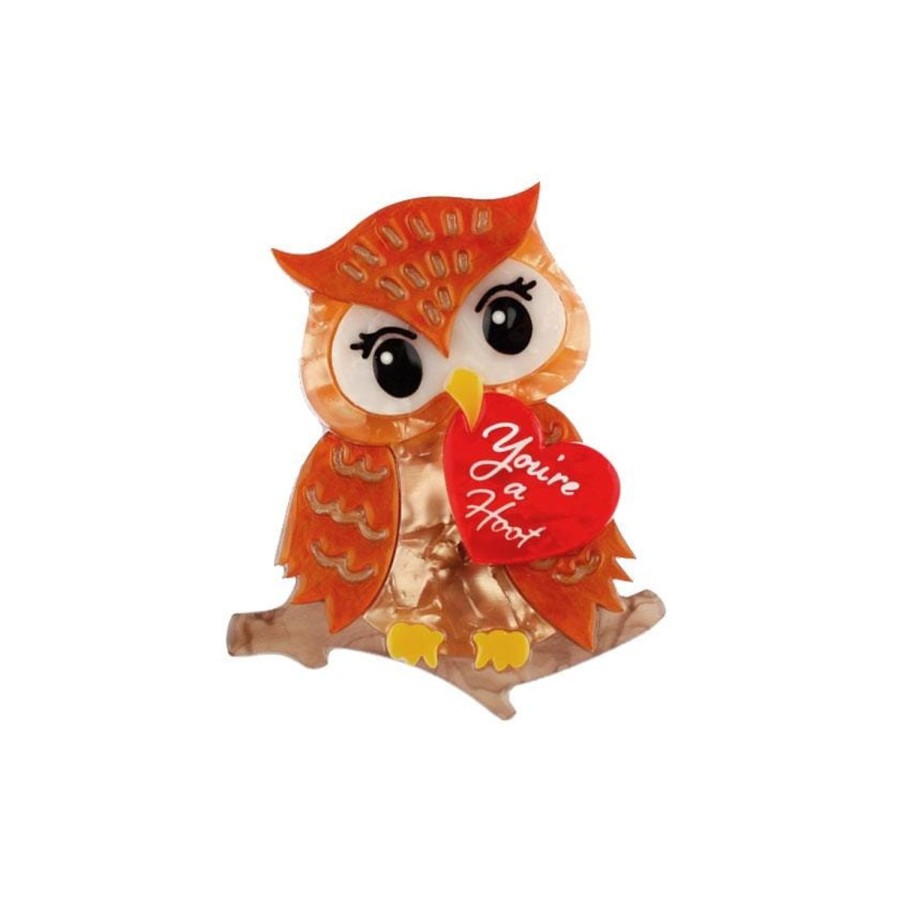 Erstwilder Brooches | You'Re A Hoot Brooch