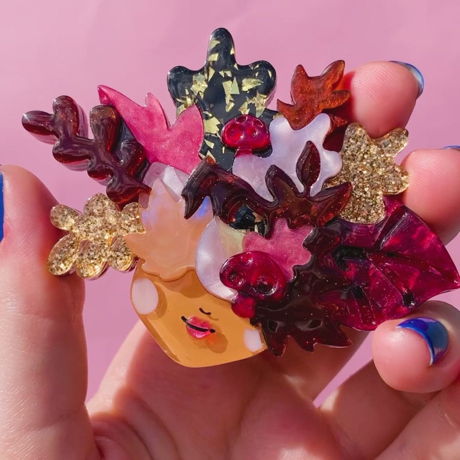 Erstwilder Brooches | Turn A New Leaf Brooch