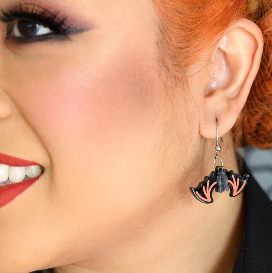 Erstwilder Earrings | Bite Night Bat Earrings