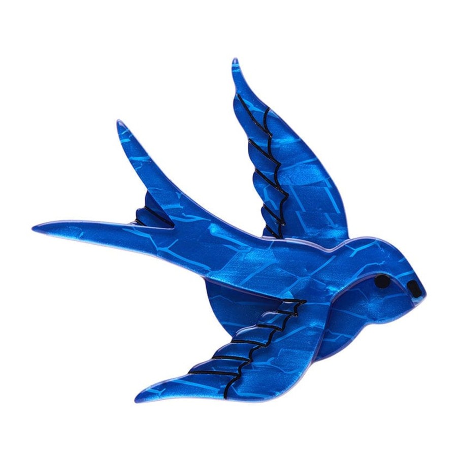 Erstwilder Brooches | Bluebird Of Happiness Brooch