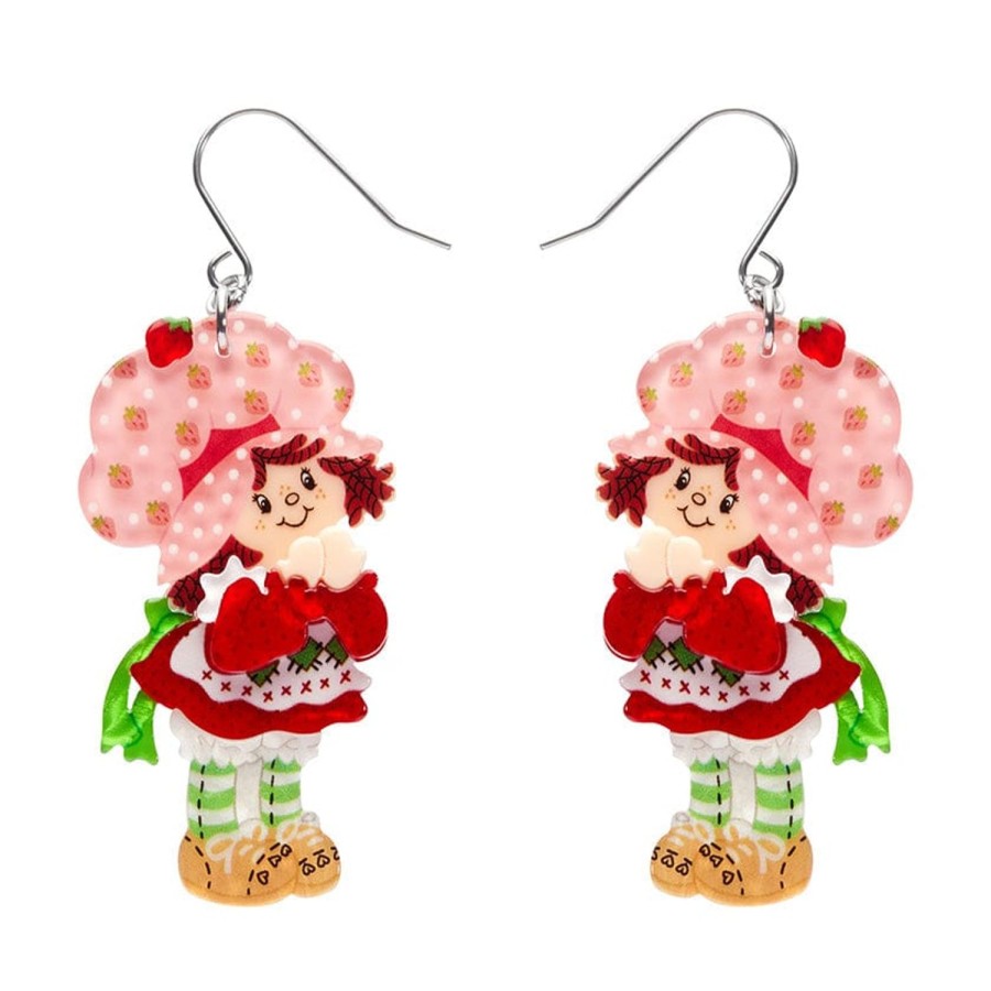 Erstwilder Earrings | Simple Strawberry Pleasures Drop Earrings