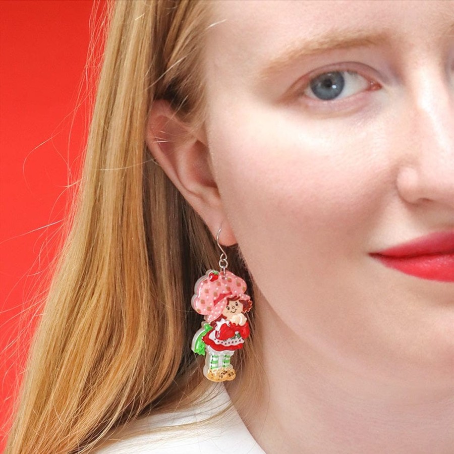 Erstwilder Earrings | Simple Strawberry Pleasures Drop Earrings