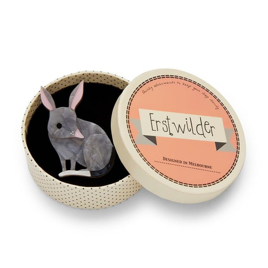 Erstwilder Brooches | Bouncy Burrow Dweller Bilby Brooch