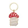 Erstwilder Enamel Key Rings | Shiitake Happens Enamel Key Charm