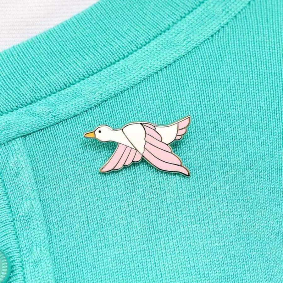 Erstwilder Enamel Pins | Dancing Duck Enamel Pin