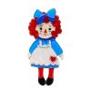 Erstwilder Brooches | Raggedy Annie Doll Brooch