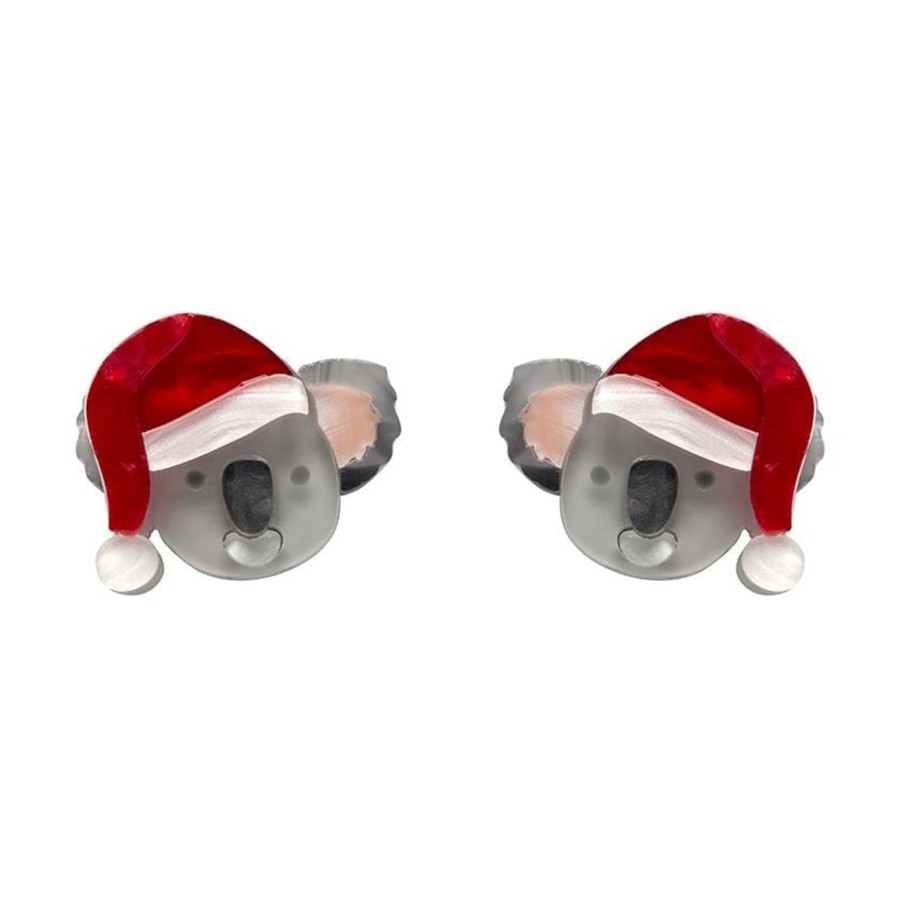 Erstwilder Earrings | Koala Claus Earrings