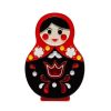 Erstwilder Brooches | Matryoshka Memories Toy Brooch