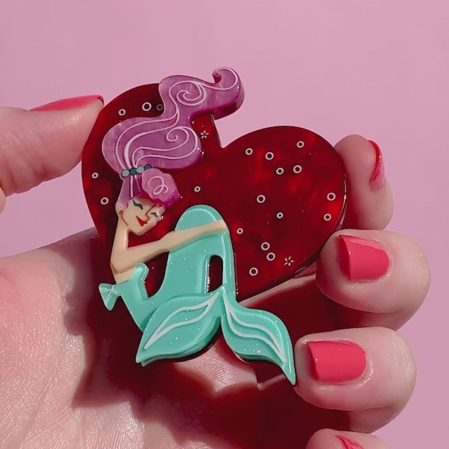 Erstwilder Brooches | Oceans Of Love Brooch