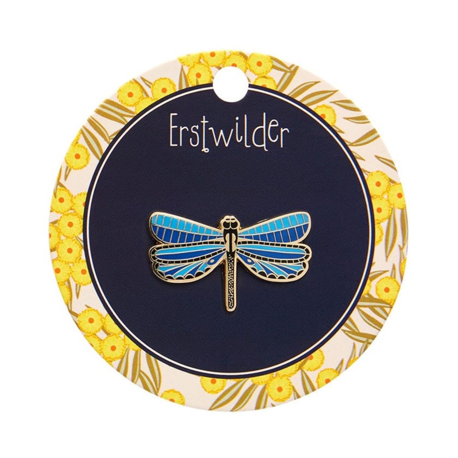 Erstwilder Enamel Pins | Sapphire Sky Dancer Enamel Pin