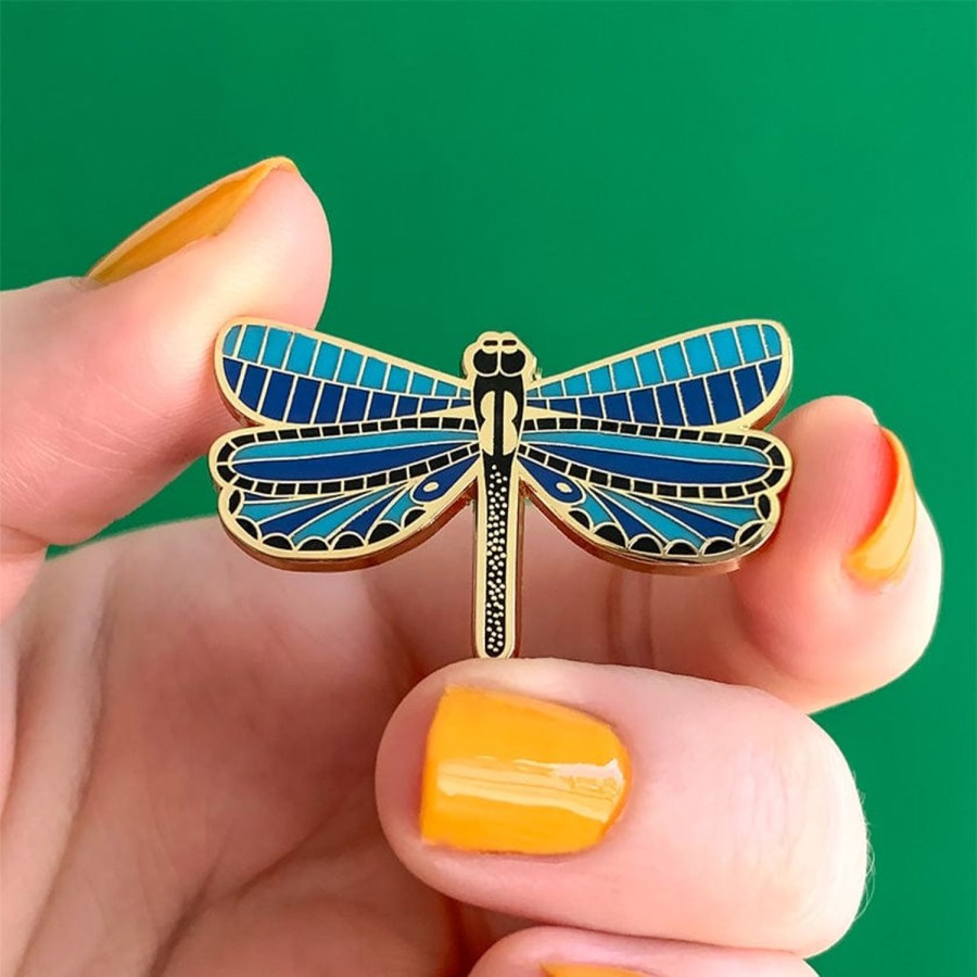 Erstwilder Enamel Pins | Sapphire Sky Dancer Enamel Pin