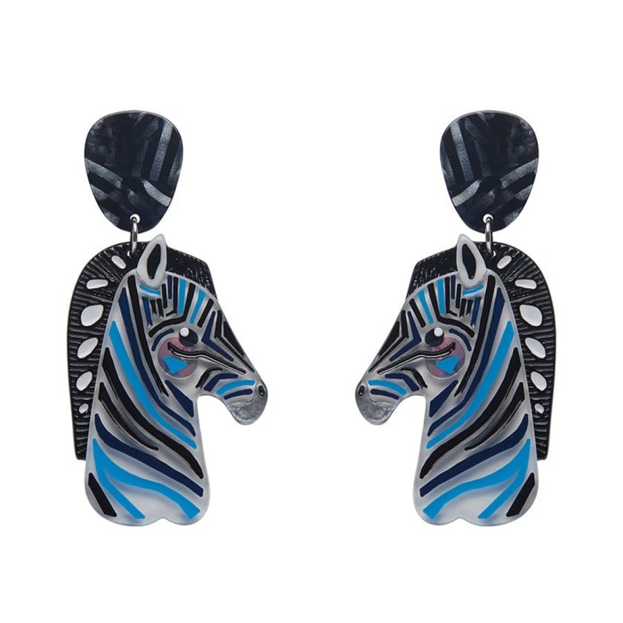 Erstwilder Earrings | The Zealous Zebra Earrings