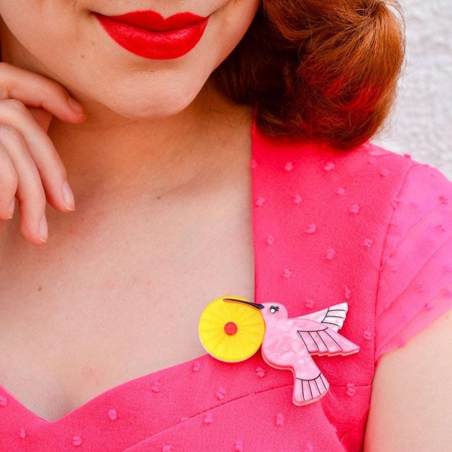 Erstwilder Brooches | The Humble Hummingbird Brooch