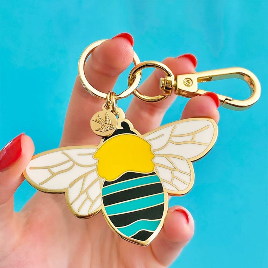 Erstwilder Enamel Key Rings | To Bee Or Not To Bee Key Ring