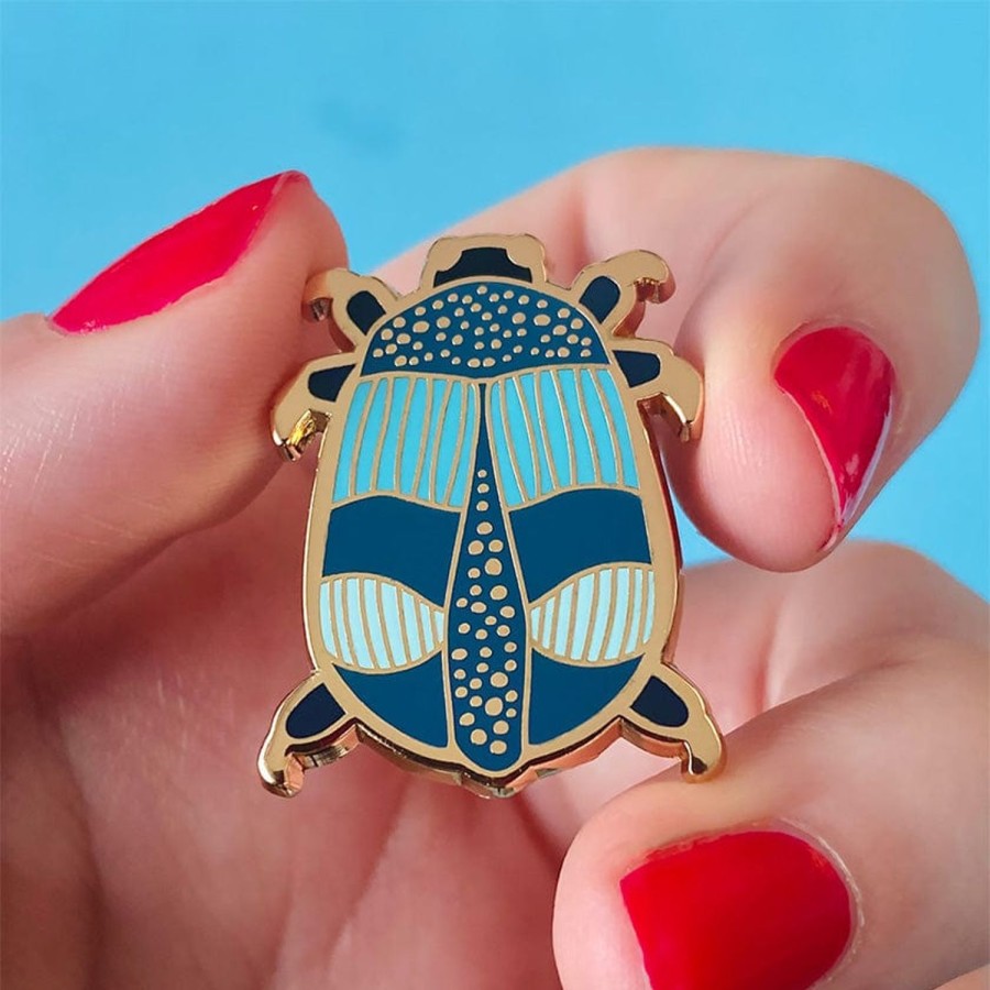 Erstwilder Enamel Pins | A Jewel Among Beetles Enamel Pin