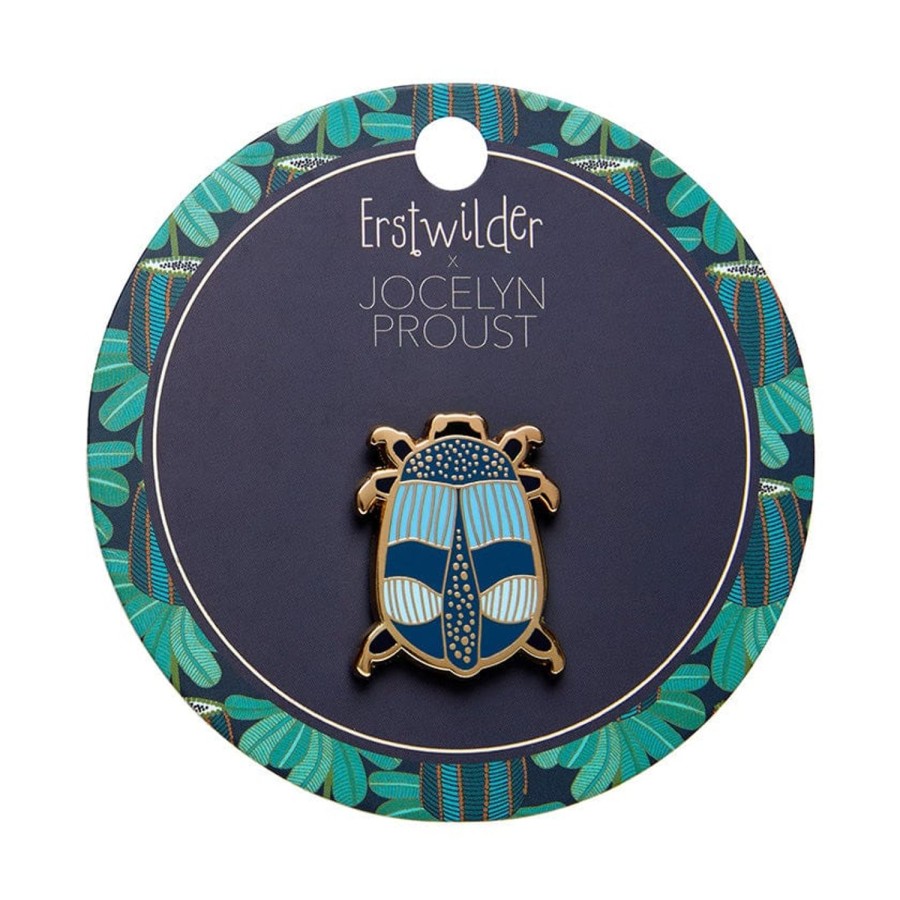 Erstwilder Enamel Pins | A Jewel Among Beetles Enamel Pin