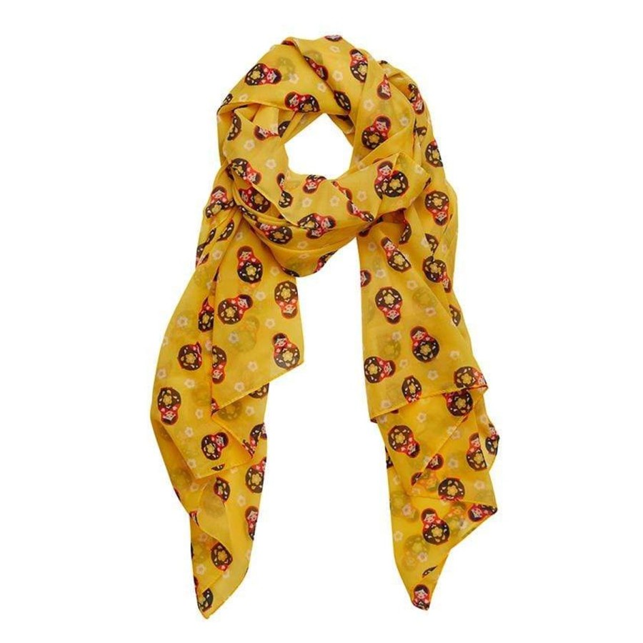 Erstwilder Scarves | Matryoshka Memories Neck Large Neck Scarf