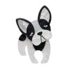 Erstwilder Brooches | Fabian The French Bulldog Brooch