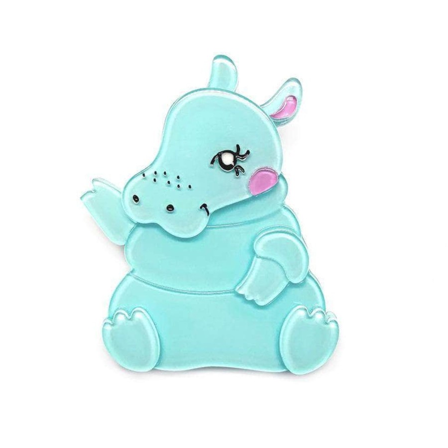 Erstwilder Brooches | Kubu The Cutie Hippo Brooch