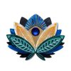 Erstwilder Brooches | The Blue Lotus Brooch