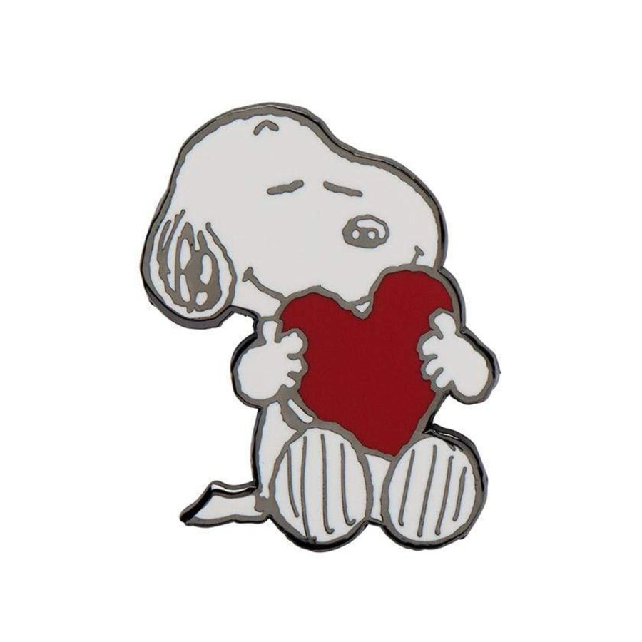 Erstwilder Enamel Pins | Snoopy'S Big Heart Enamel Pin