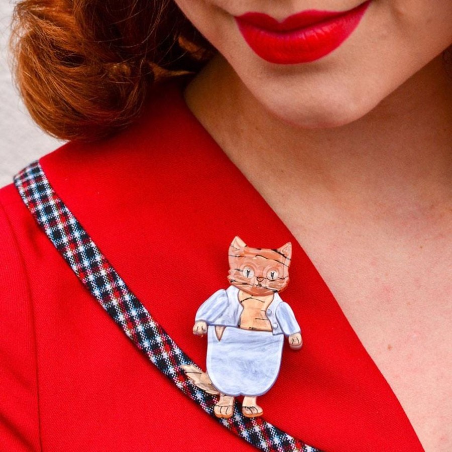 Erstwilder Brooches | Tom Kitten Brooch