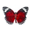 Erstwilder Brooches | Wings Laced In Red Brooch