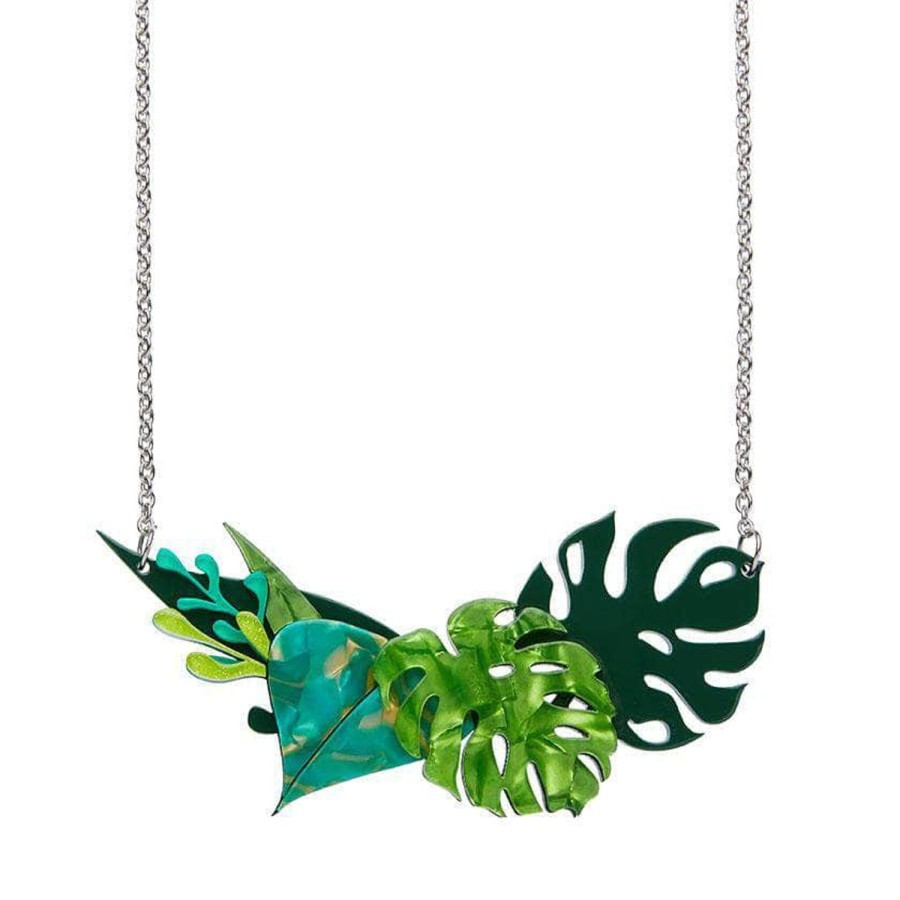 Erstwilder Necklaces | Fronds Of Fancy Necklace (Small)