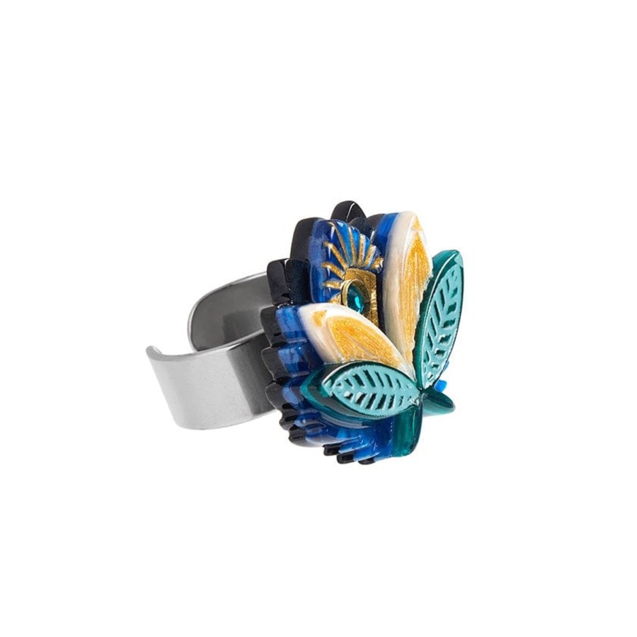 Erstwilder Rings | The Blue Lotus Ring