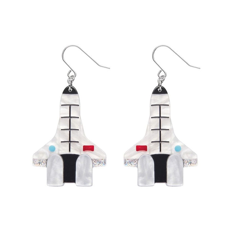 Erstwilder Earrings | Mission To The Moon Drop Earrings