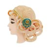 Erstwilder Brooches | Mademoiselle Bernhardt Brooch