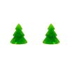 Erstwilder Essential Earrings | Tree Ripple Stud Earrings - Green