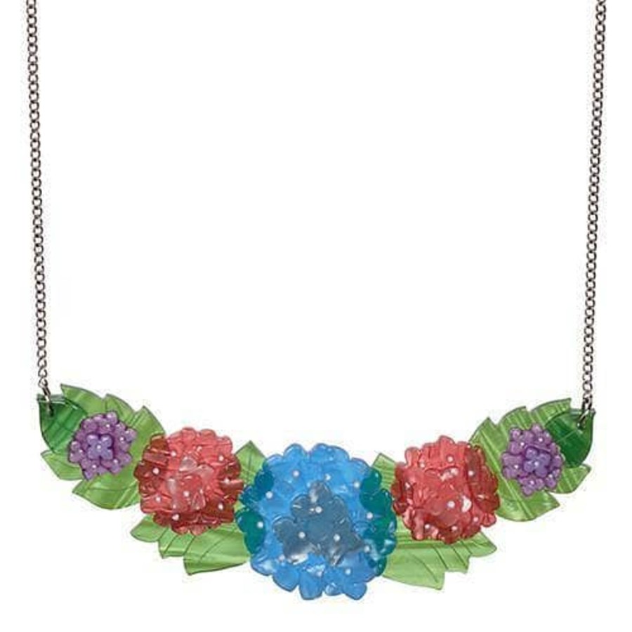 Erstwilder Necklaces | Harmonious Hydrangea Necklace