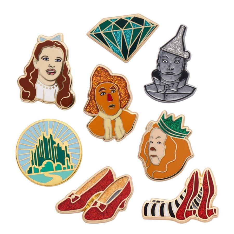 Erstwilder Enamel Pins | The Wizard Of Oz Enamel Pin Pack - 8 Piece