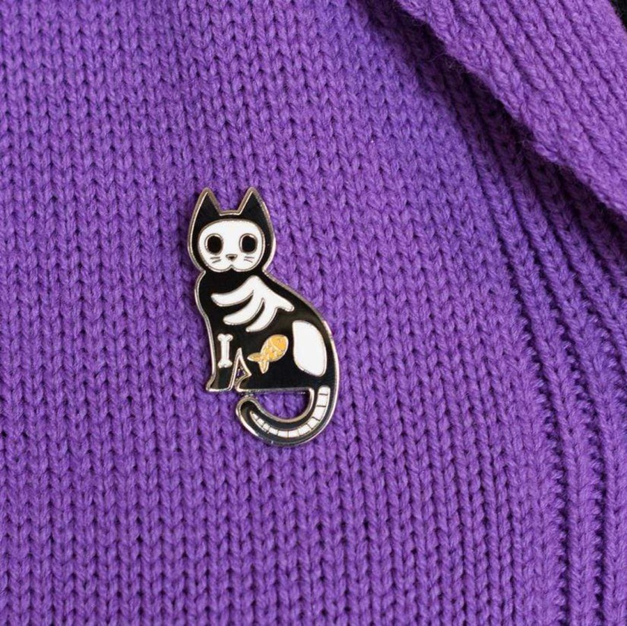 Erstwilder Enamel Pins | Tabby Tombstone Enamel Pin