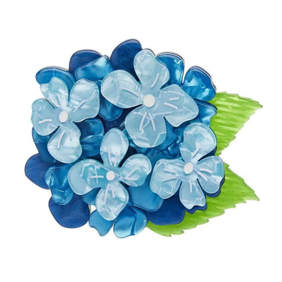 Erstwilder Brooches | Heartfelt Hydrangea Brooch