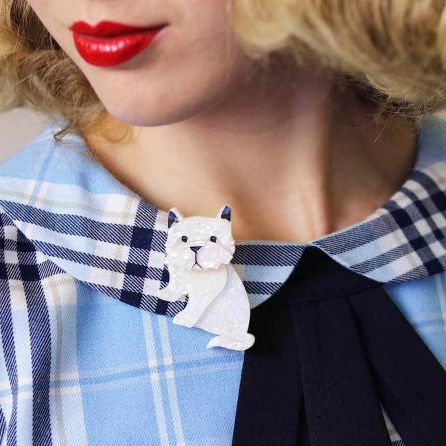 Erstwilder Brooches | Winston The Westie Brooch