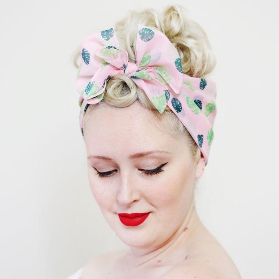 Erstwilder Scarves | Fronds Of Fancy Monstera Head Scarf