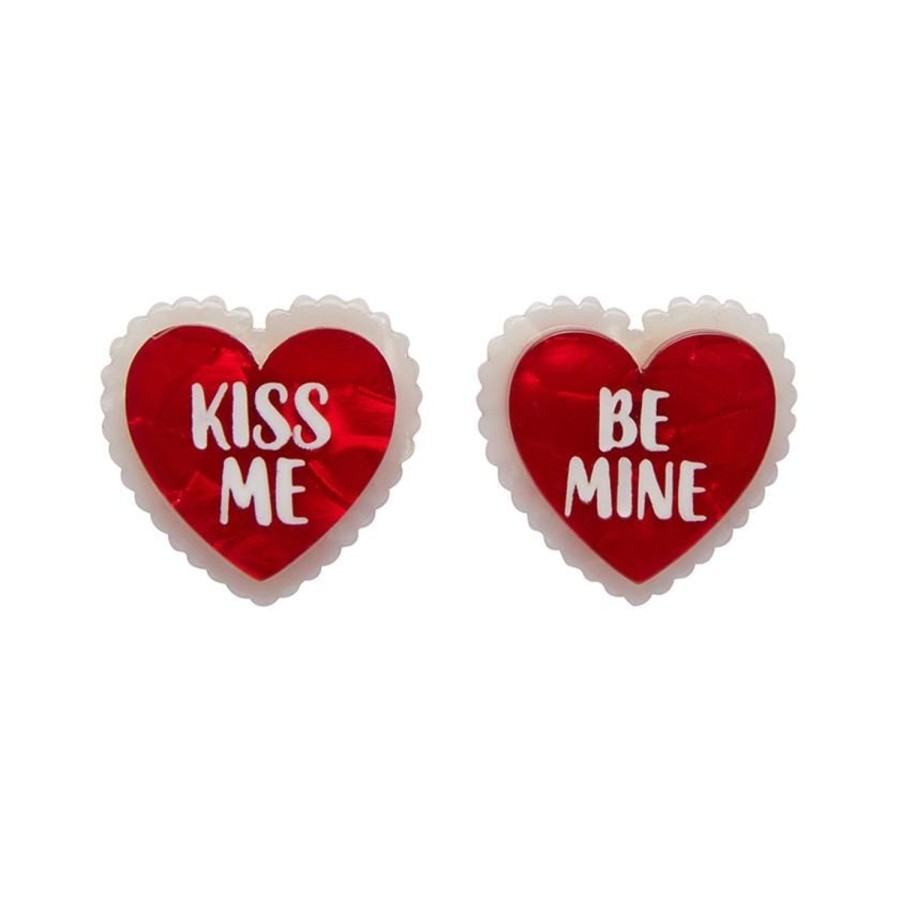 Erstwilder Earrings | Be Mine, Valentine Earrings